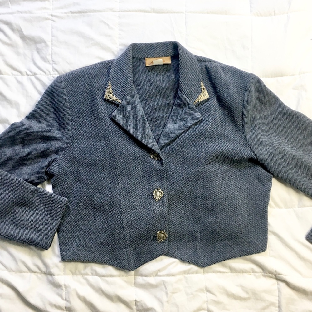 🌼 Vintage 80s Western Frontier Style Jacket